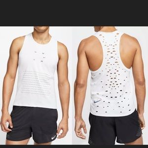 NIKE TECHPACK RUNNING SINGLET SLIM FIT CJ5770-100